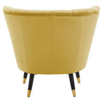 Load image into Gallery viewer, Loretta Pistachio Velvet Shell Accent Chair
