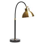Load image into Gallery viewer, Newton Gold Finish Metal Shade Table Lamp
