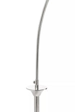 Load image into Gallery viewer, Hubert Satin Nickel Finish Metal Floor Lamp
