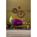 Load image into Gallery viewer, Manhattan Purple Velvet Armchair
