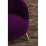 Load image into Gallery viewer, Manhattan Purple Velvet Armchair
