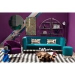 Load image into Gallery viewer, Manhattan Purple Velvet Armchair
