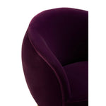 Load image into Gallery viewer, Manhattan Purple Velvet Armchair
