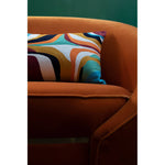 Load image into Gallery viewer, Manhattan Orange Velvet Armchair
