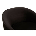 Load image into Gallery viewer, Manhattan Black Velvet Armchair
