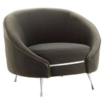 Load image into Gallery viewer, Manhattan Grey Velvet Armchair
