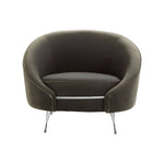Load image into Gallery viewer, Manhattan Grey Velvet Armchair
