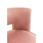 Load image into Gallery viewer, Yasmeen Pink Velvet Swivel Chair
