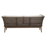 Load image into Gallery viewer, Opus Three Seat Bronze and Charcoal Sofa
