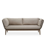 Load image into Gallery viewer, Opus Three Seat Bronze and Charcoal Sofa
