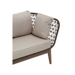 Load image into Gallery viewer, Opus Three Seat Bronze and Charcoal Sofa
