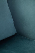 Load image into Gallery viewer, Hale Azure Velvet Revolving Chair
