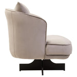 Load image into Gallery viewer, Hale Grey Velvet Revolving Chair
