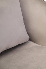Load image into Gallery viewer, Hale Grey Velvet Revolving Chair

