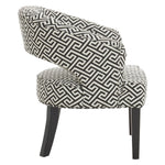 Load image into Gallery viewer, Regents Park Greek Key design Cutout Lounge Chair
