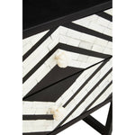 Load image into Gallery viewer, Fusion Two Drawer Side Tables with Bone Inlay
