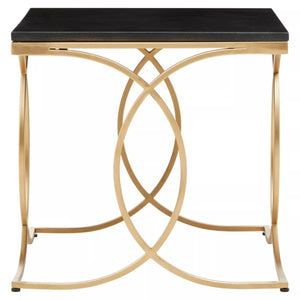 Kia Black Side Table