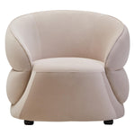 Load image into Gallery viewer, Darla Stone Velvet Curved Chair
