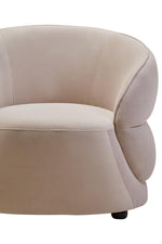 Load image into Gallery viewer, Darla Stone Velvet Curved Chair
