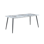 Load image into Gallery viewer, Horizon Large Dining Table Marble Effect
