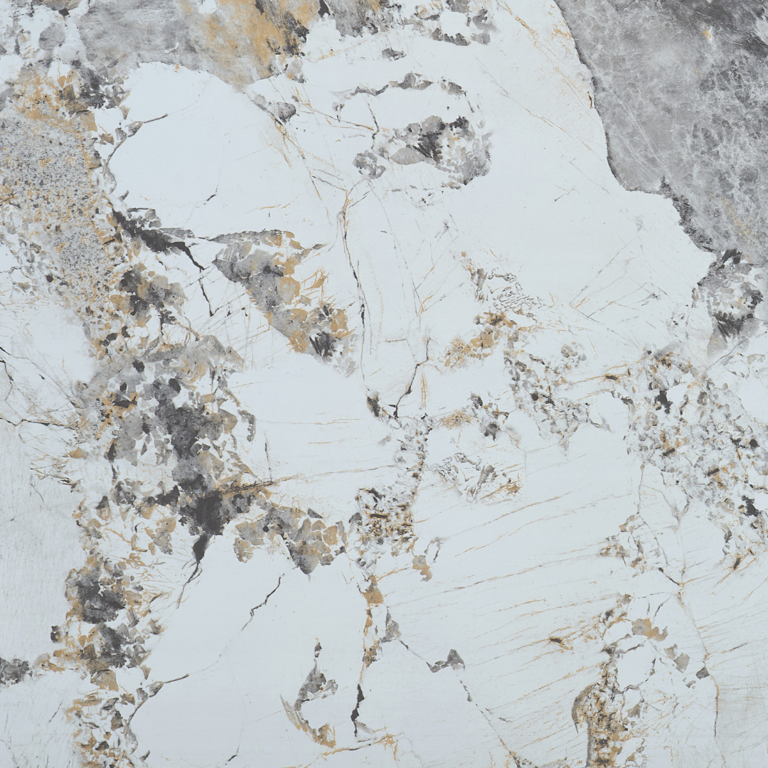 Horizon Large Dining Table Marble Effect