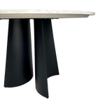 Load image into Gallery viewer, Rosemary Round Dining Table
