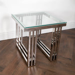 Load image into Gallery viewer, Zurich Silver Side Table
