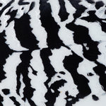 Load image into Gallery viewer, Black Striped Feather Over 3 Black Glass Frames
